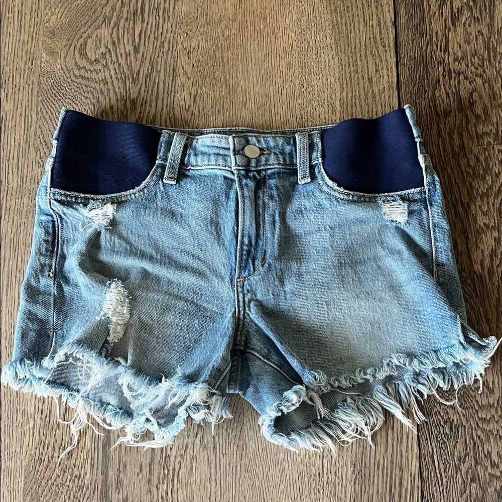 Joes Ozzie maternity denim cut off shorts LIKE NEW